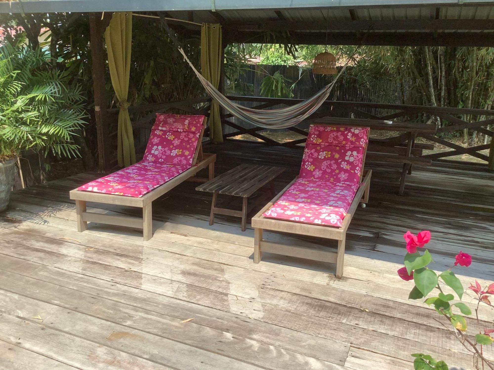 Villa Bamboe Meerzorg Esterno foto